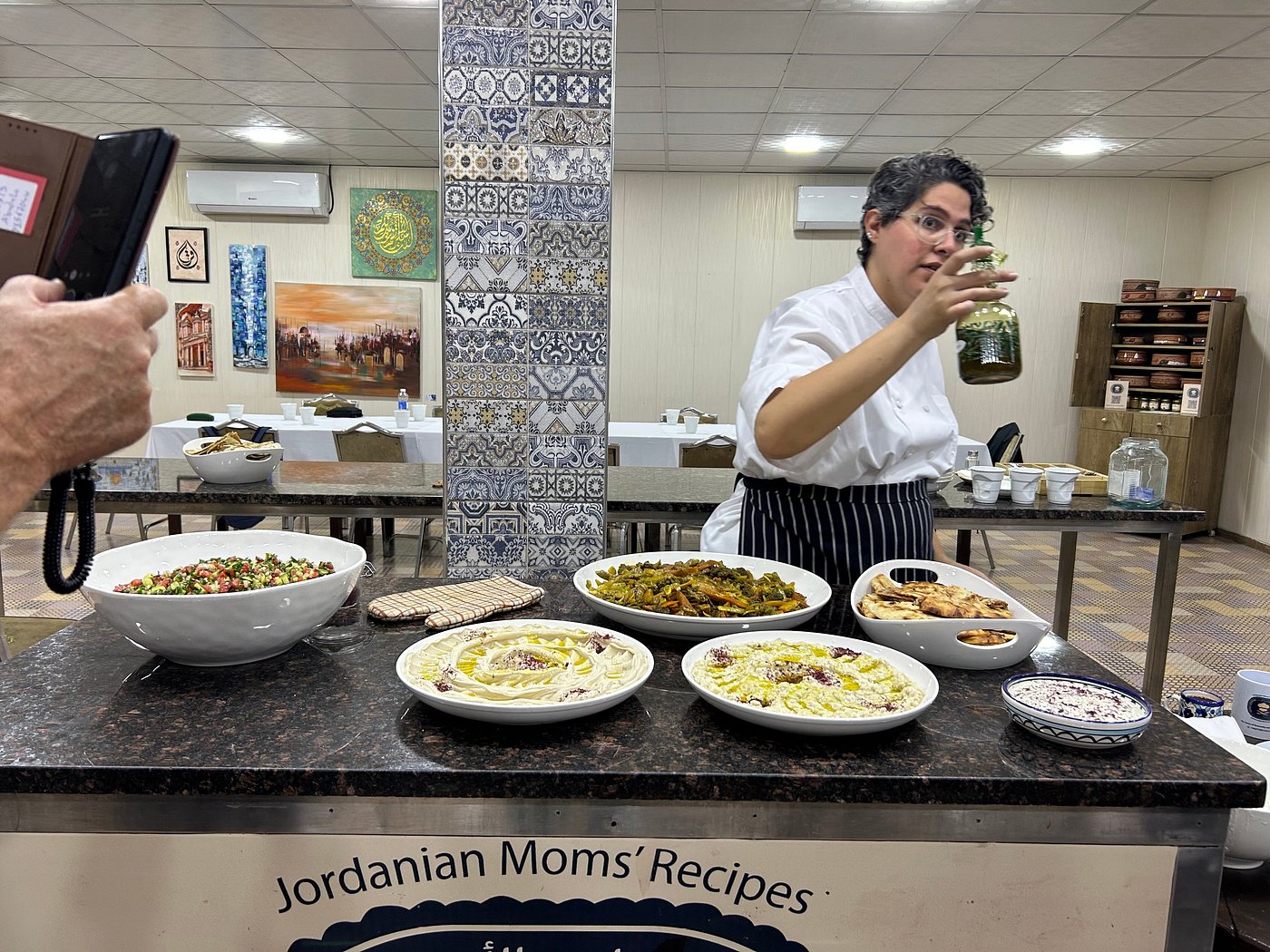 the jordanian kitchen in amman - jordan - cultural experience in Jordan
